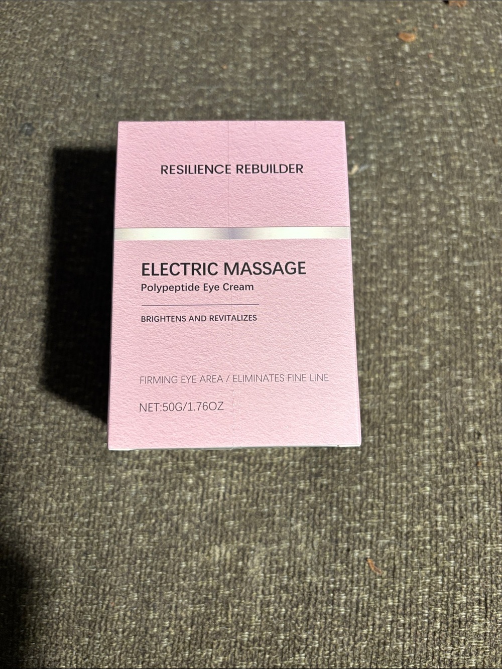 RESILIENCE REBUILDER Electric Massage Polypeptide Eye Cream - Pink